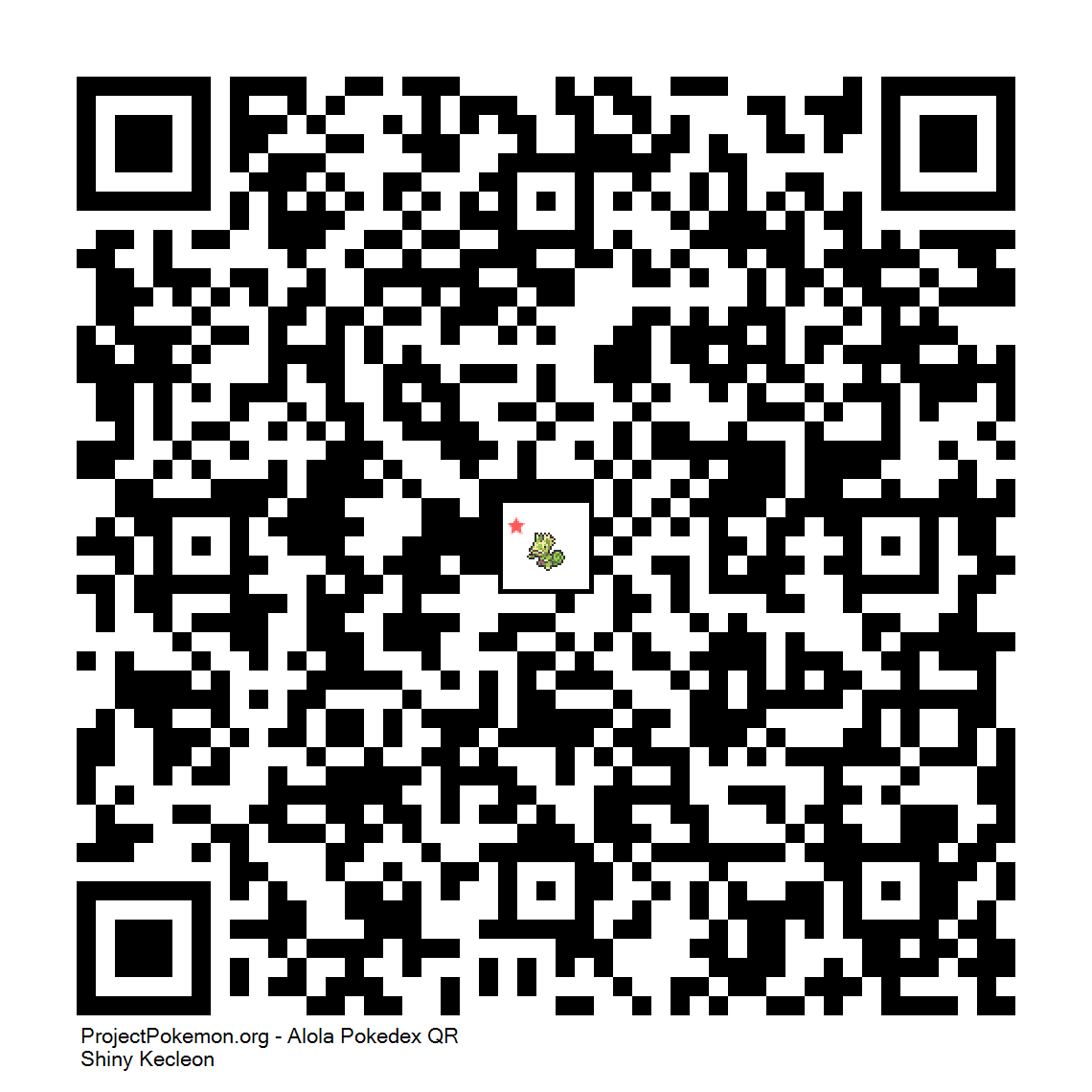 Cdigo QR de Kecleon variocolor